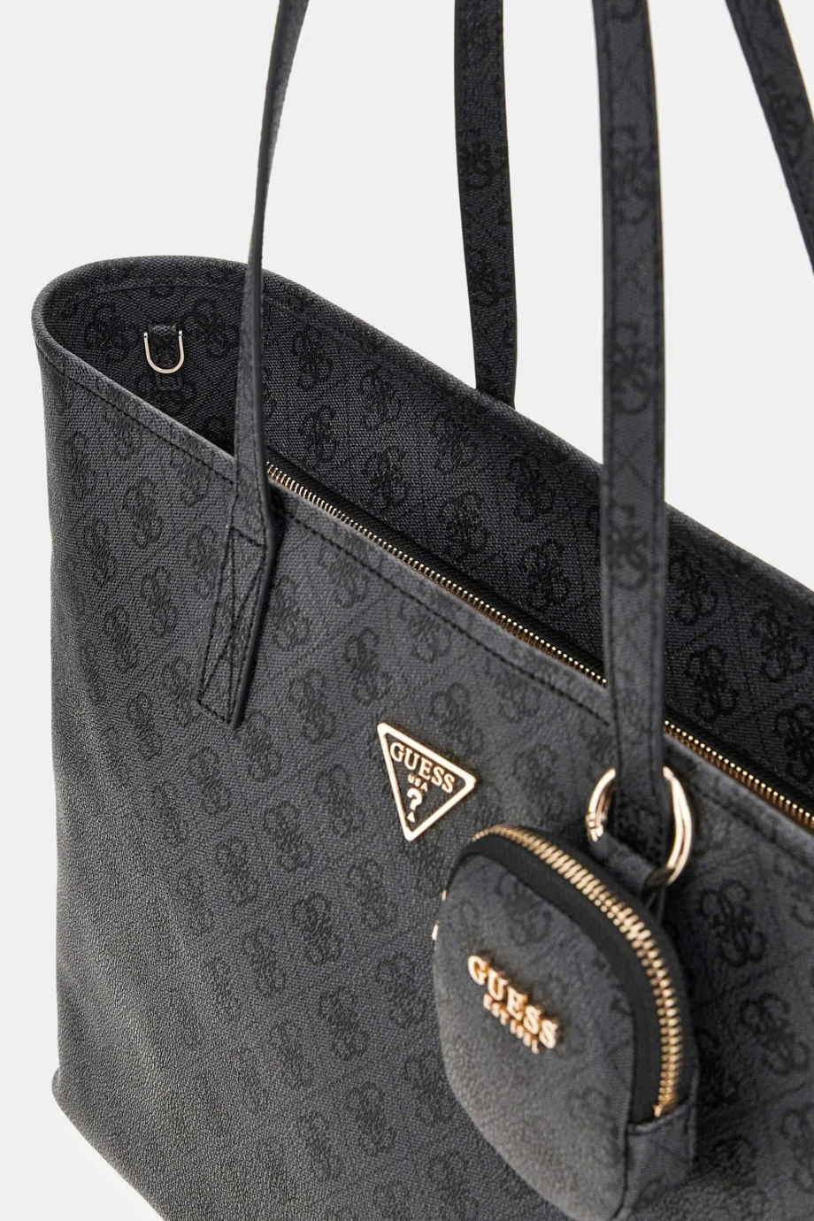 Guess Power Play II Büyük Kadın Antrasit El Çantası HWSL7124240-CLO