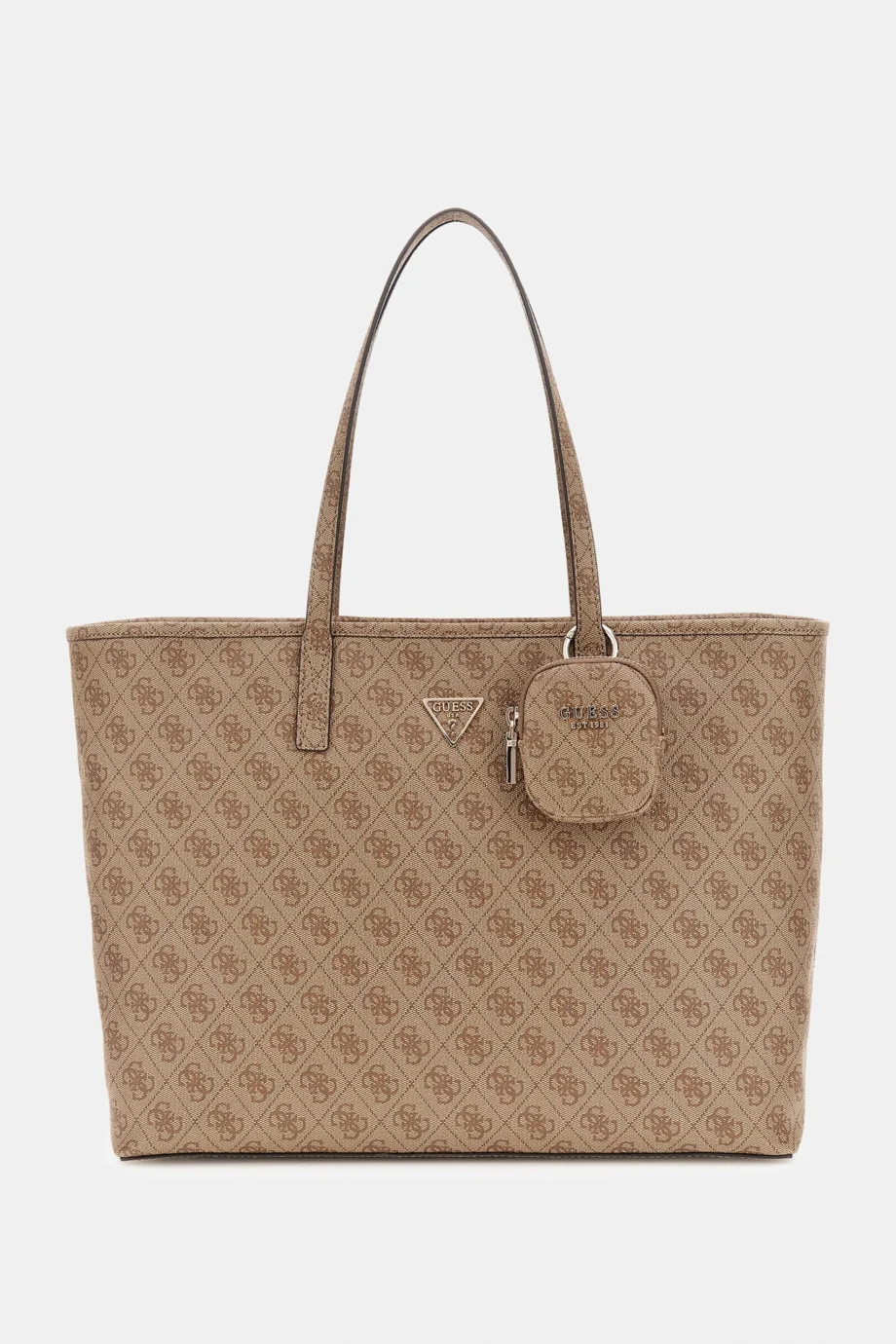 Guess Power Play II Büyük Kadın Kahverengi El Çantası HWSL7124240-LTL
