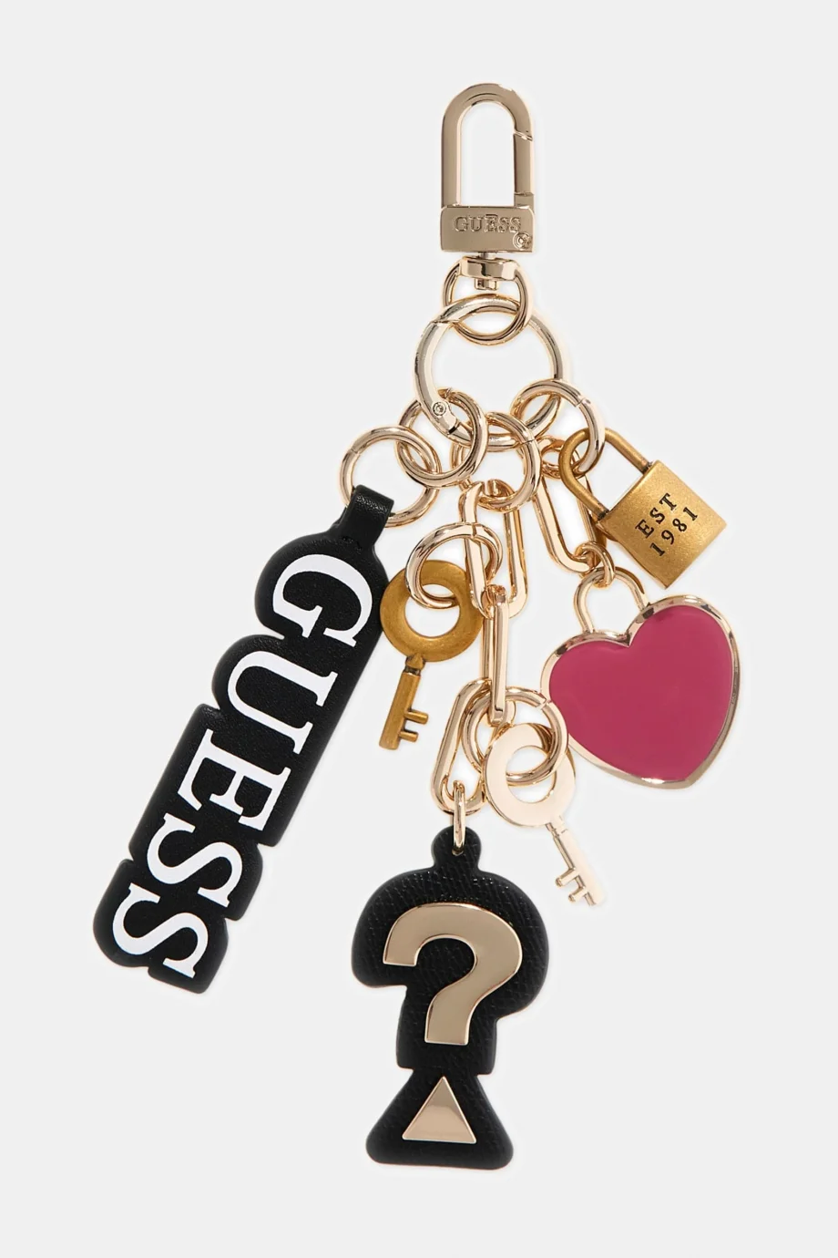 Guess Çoklu Charm Detaylı Anahtarlık Kadın Çok Renkli Anahtarlık RWM74601070-MUL