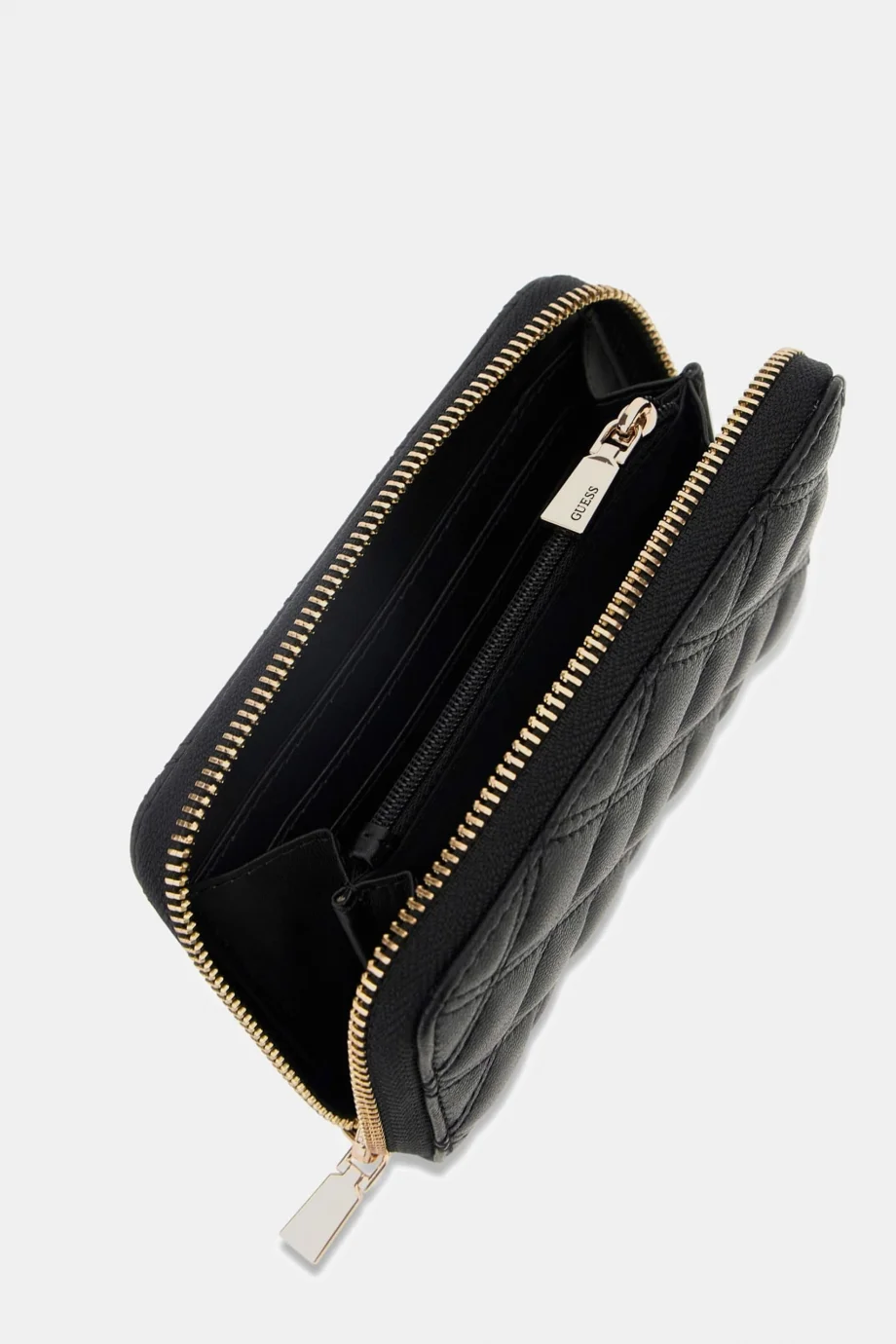Guess Giully II Orta Boy Fermuarlı Kadın Siyah Cüzdan SWQG9673140-BLA