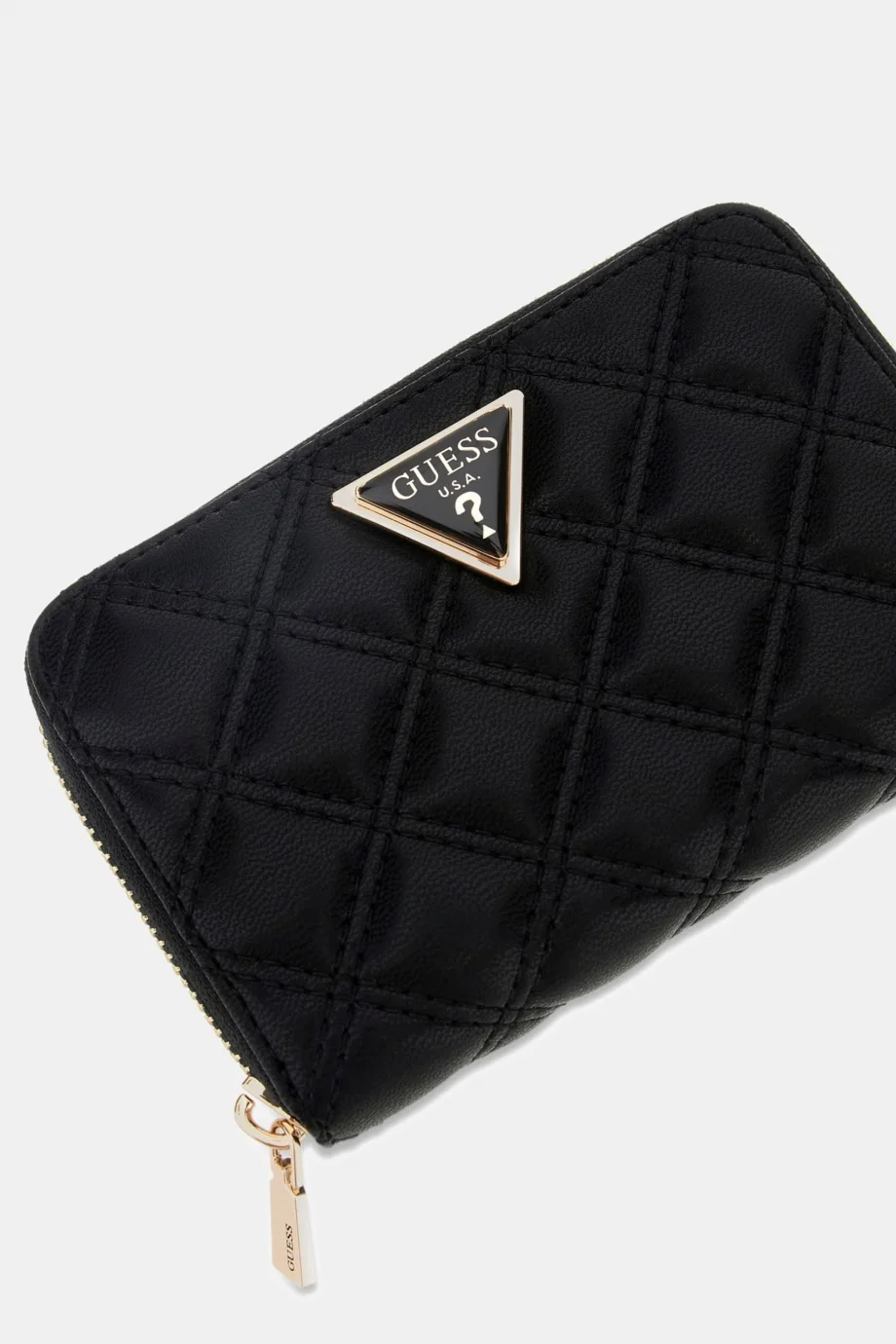 Guess Giully II Orta Boy Fermuarlı Kadın Siyah Cüzdan SWQG9673140-BLA