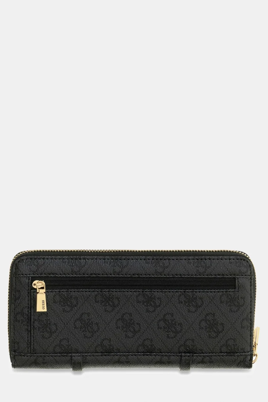 Guess Leona Logolu Büyük Boy Fermuarlı Kadın Antrasit Cüzdan SWSG9917146-CLO