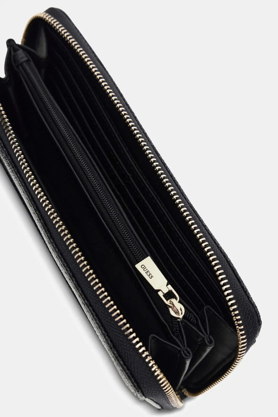 Guess Leona Logolu Büyük Boy Fermuarlı Kadın Antrasit Cüzdan SWSG9917146-CLO