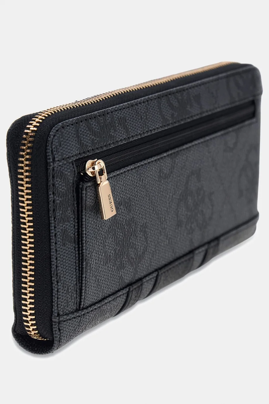 Guess Laurel II Büyük Boy Fermuarlı Kadın Antrasit Cüzdan SWSS7459146-CLO