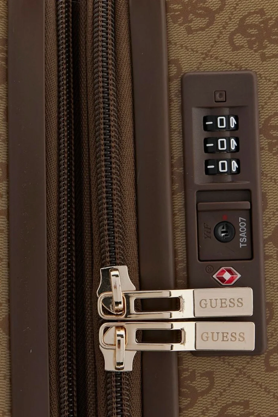 Guess Latona 28 İnç 8 Tekerlekli Kadın Kahverengi Valiz TWHK9211988-LTL