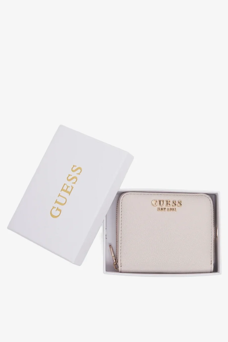 Guess Laurel II Küçük Kadın Krem Cüzdan SWBG7459137-IVO