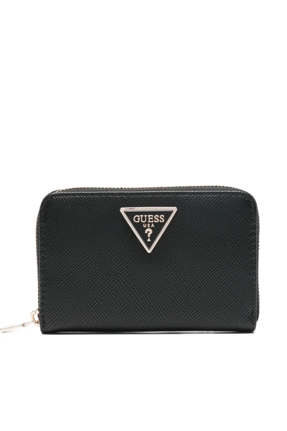 Guess Laurel II Orta Boy Fermuarlı Kadın Siyah Cüzdan SWZG7459140-BLA