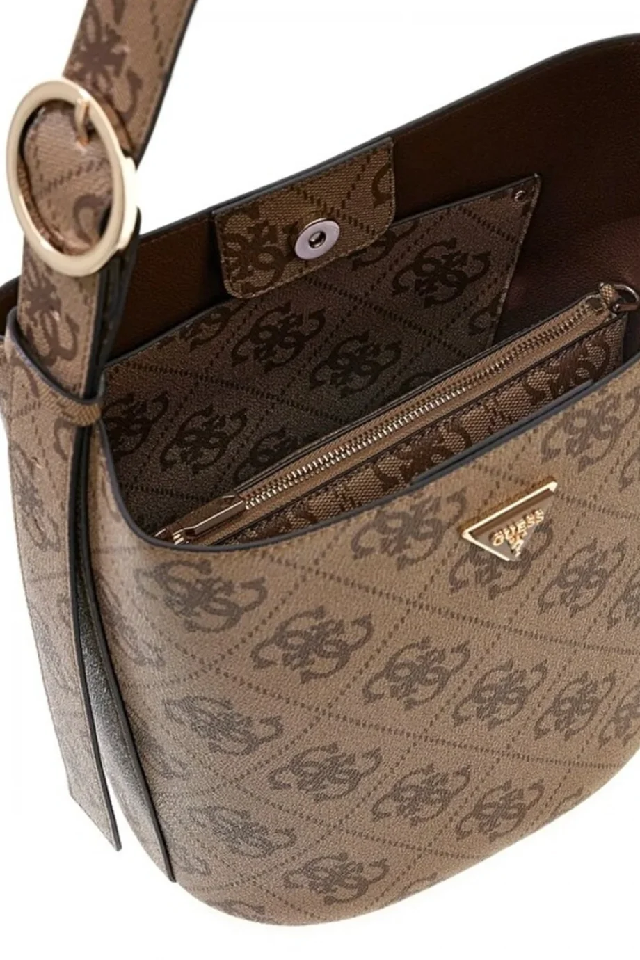 Guess Meridian II Kadın Kahverengi El Çantası HWOS6974040-LTL