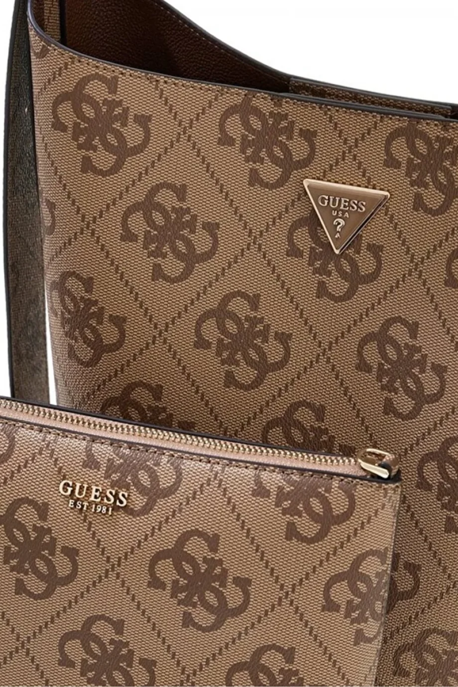 Guess Meridian II Kadın Kahverengi El Çantası HWOS6974040-LTL