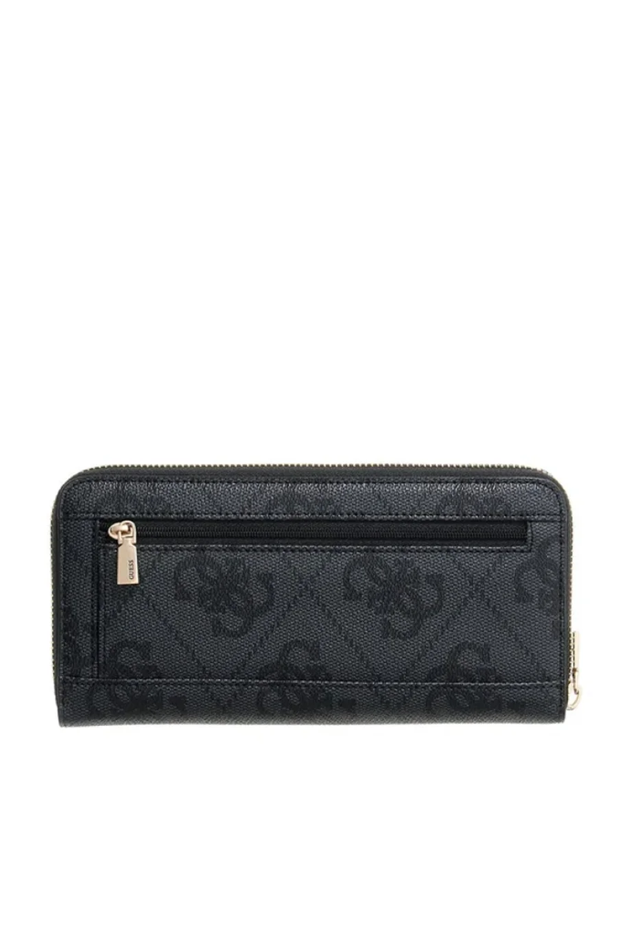 Guess Janie Logolu Büyük Boy Fermuarlı Kadın Antrasit Cüzdan SWOS9924146-CLO