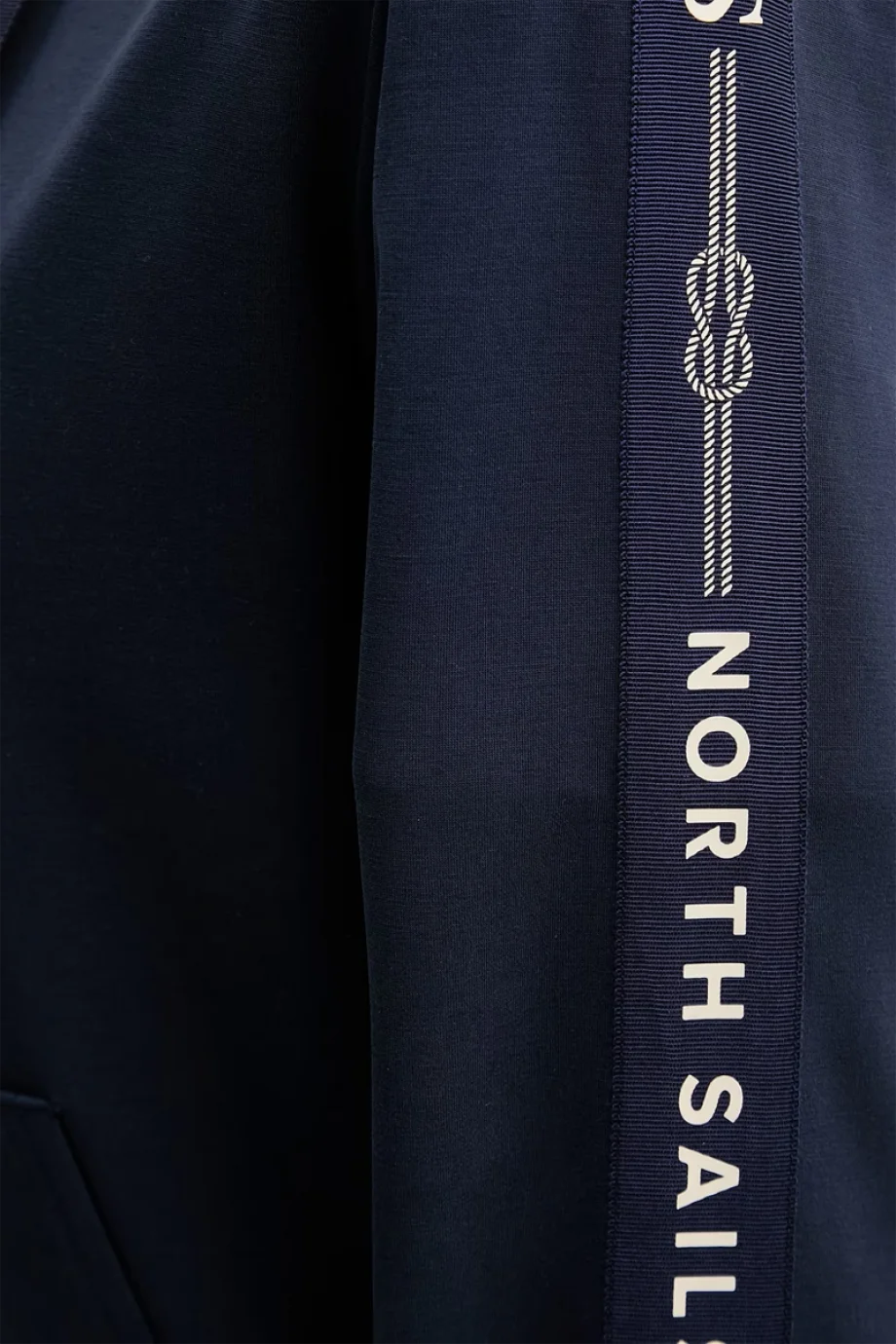 Guess XNS Fermuarlı Kapüşonlu Kadın Lacivert Eşofman Üstü W6GQ03K2656-G7V2