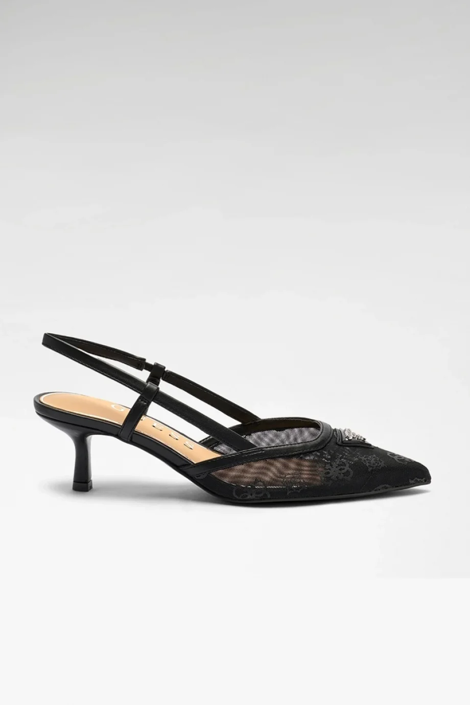 Guess Yanno Kadın Siyah Topuklu Ayakkabı FLJYNOFAL05-BLACK