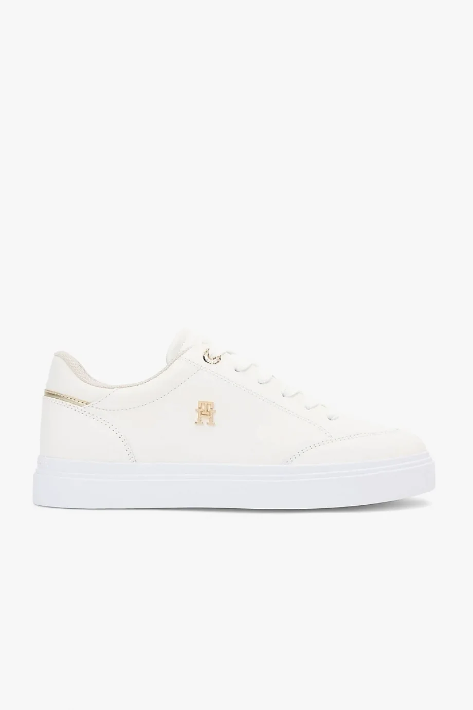 Tommy Hilfiger TH Chic Cupsole Kadın Beyaz Sneaker FW0FW09106YBL