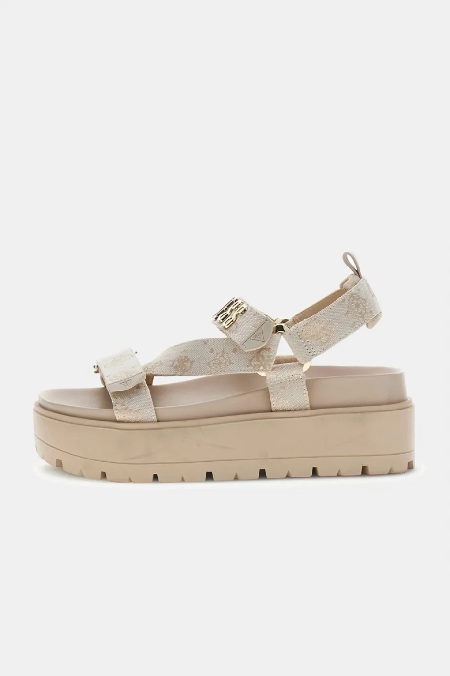Guess Fetta Kadın Krem Sandalet FLJFTTFAL03-CREAM
