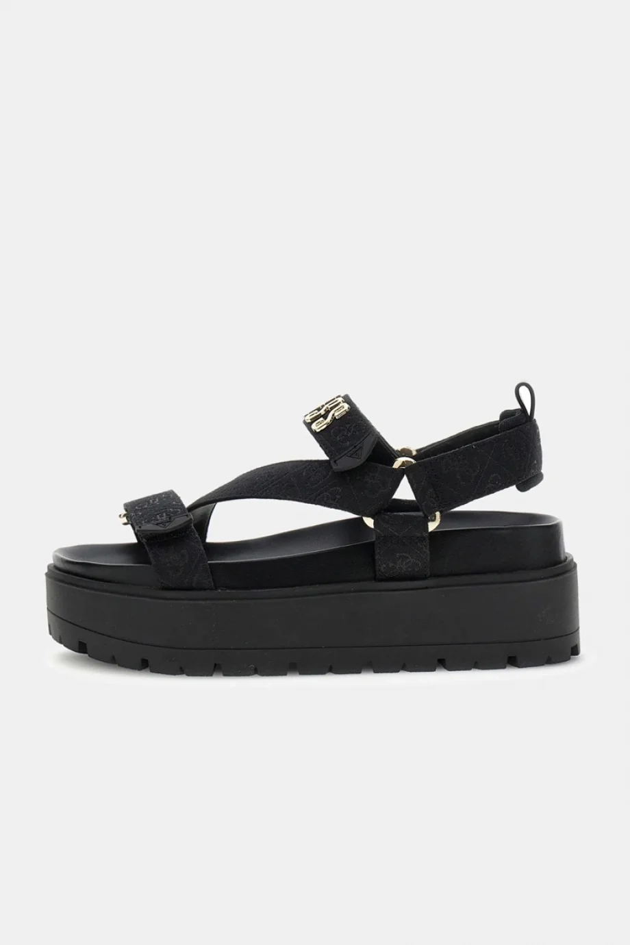 Guess Fetta Kadın Siyah Sandalet FLJFTTFAL03-BLACK