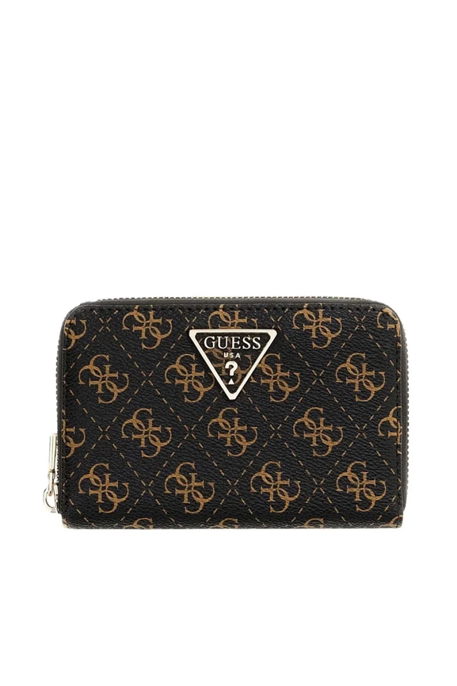 Guess Laurel II Orta Boy Fermuarlı Kadın Kahverengi Cüzdan SWQL7459140-BNL