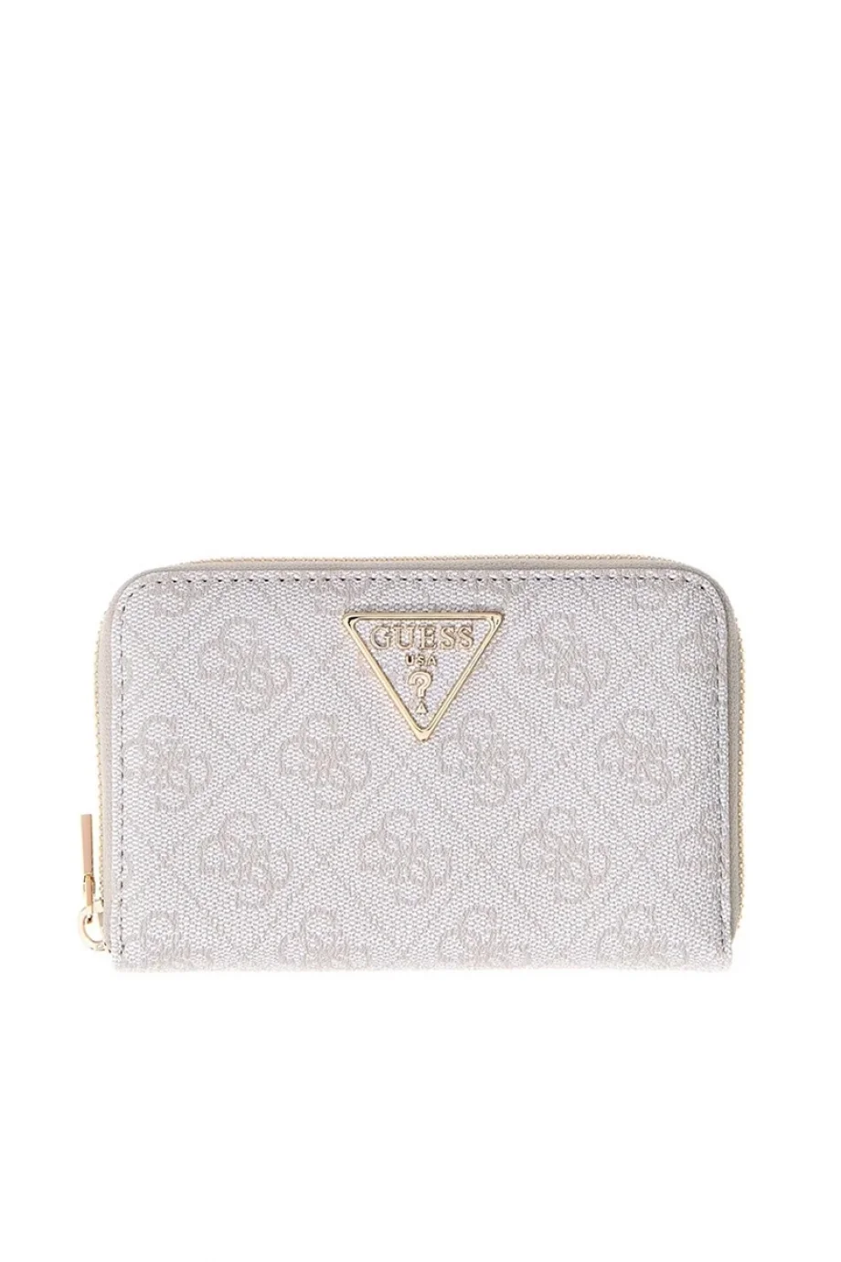 Guess Laurel II Orta Boy Fermuarlı Kadın Krem Cüzdan SWSG7459140-BNN