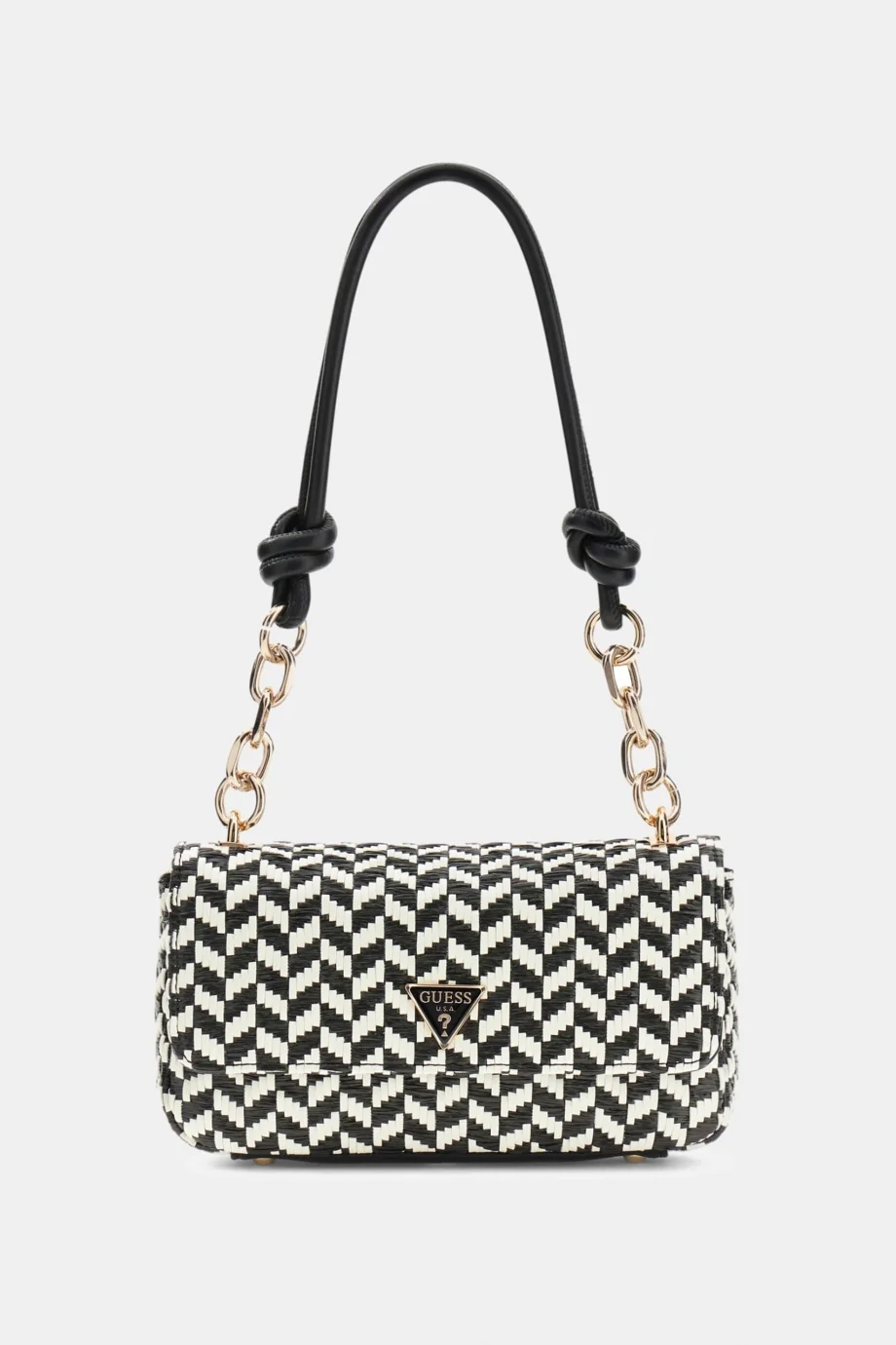 Guess Tessi Kapaklı Kadın Siyah Omuz Çantası HWWG7691190-BML