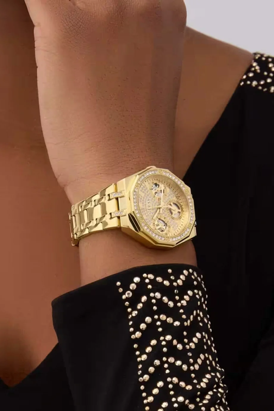 Guess Kadın Gold Kol Saati GUGW0988L2