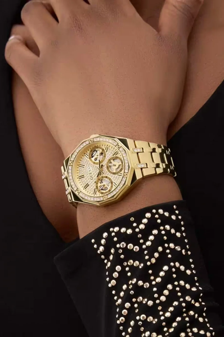 Guess Kadın Gold Kol Saati GUGW0988L2