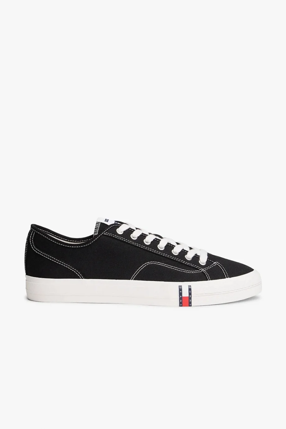 Tommy Hilfiger Arşiv Vulkanize Y2K Erkek Siyah Sneaker EM0EM01674BDS