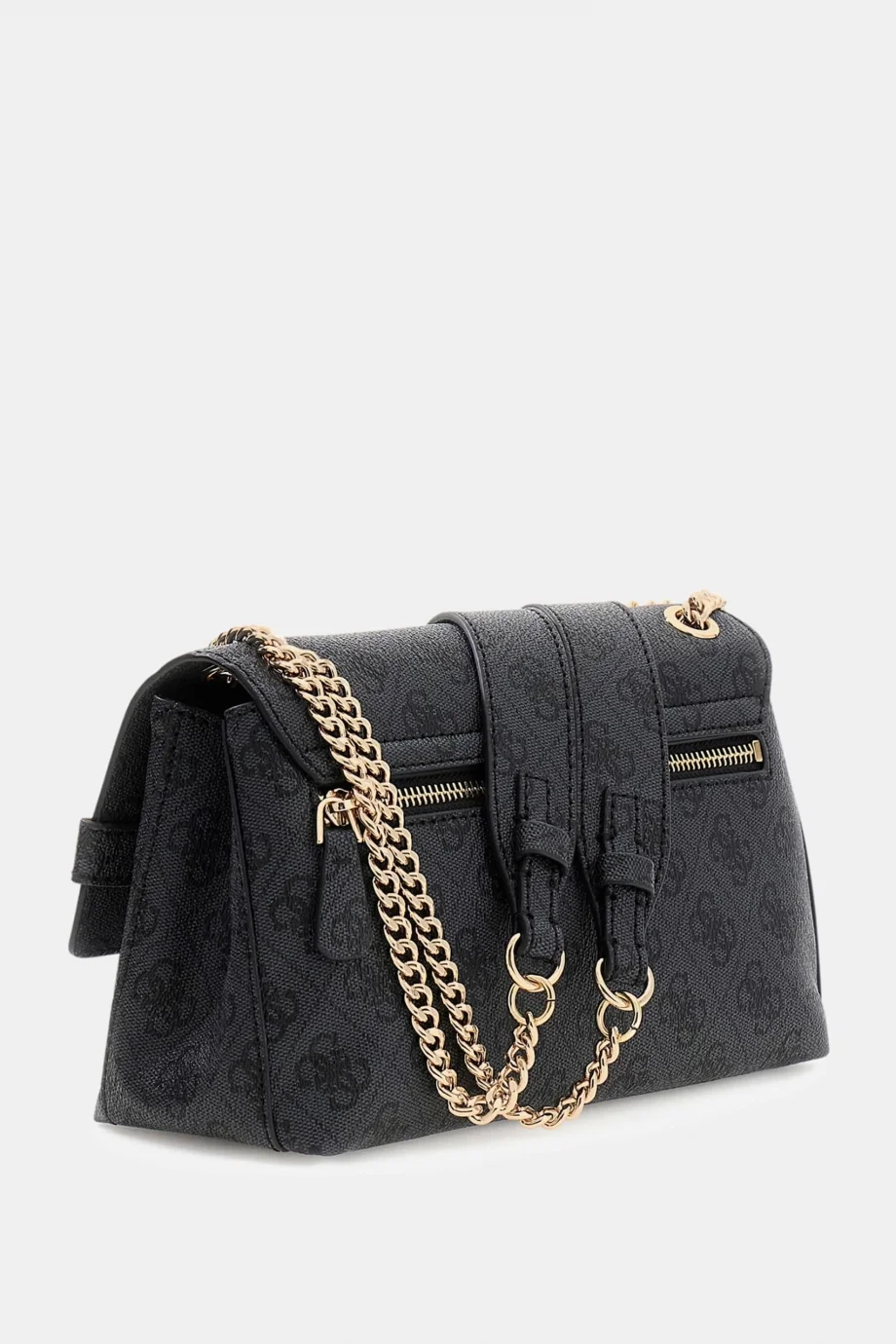 Guess Yesba Dönüştürülebilir Kapaklı Kadın Antrasit Omuz Çantası HWSG7833210-CLO