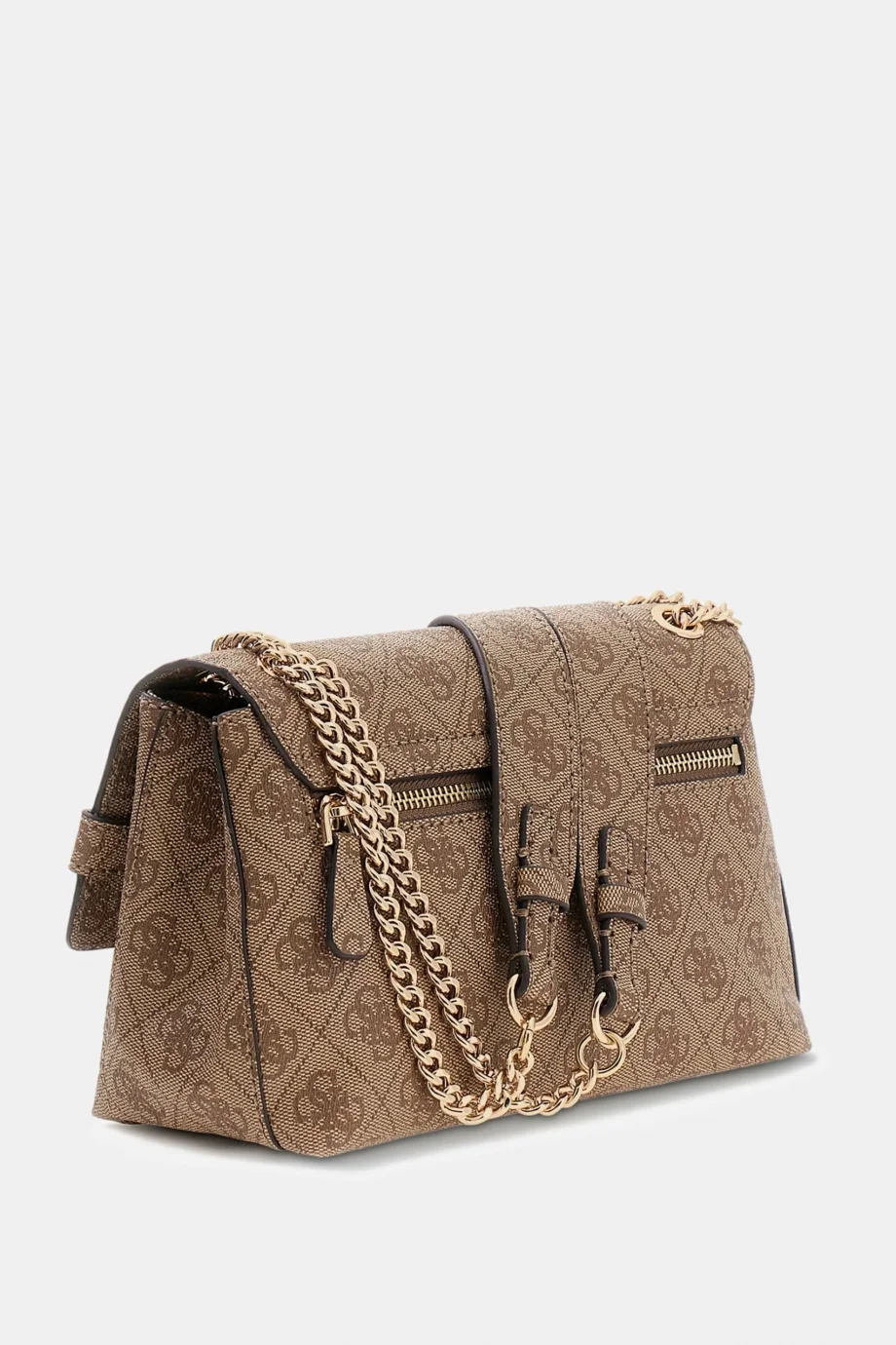 Guess Yesba Dönüştürülebilir Kapaklı Kadın Kahverengi Omuz Çantası HWSG7833210-LTL