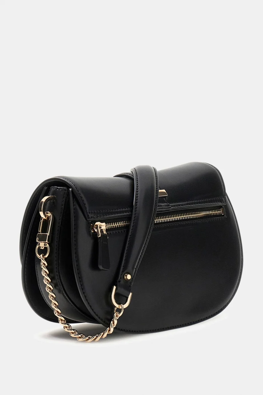 Guess Carrie Kapaklı Kadın Siyah Çapraz Çanta HWVG9896200-BLA