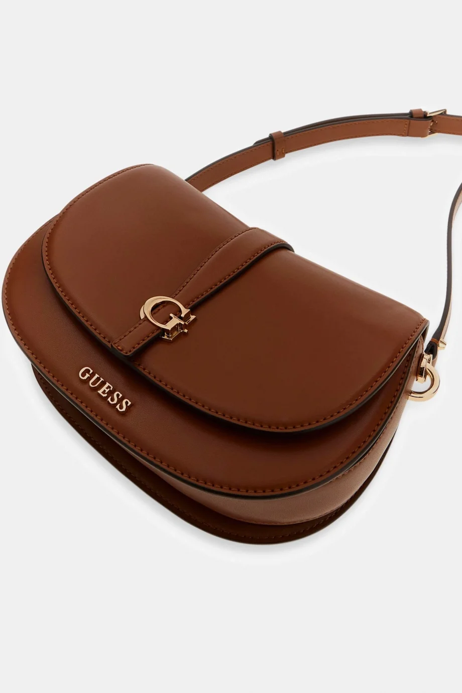 Guess Carrie Kapaklı Kadın Kahverengi Çapraz Çanta  HWVG9896200-COG