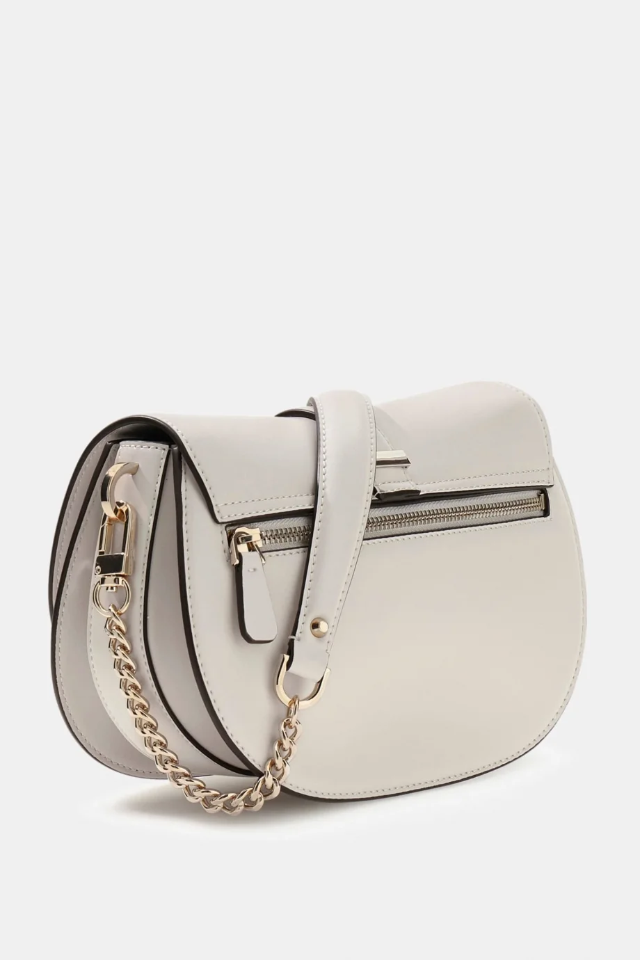 Guess Carrie Kapaklı Kadın Krem Çapraz Çanta  HWVG9896200-STO