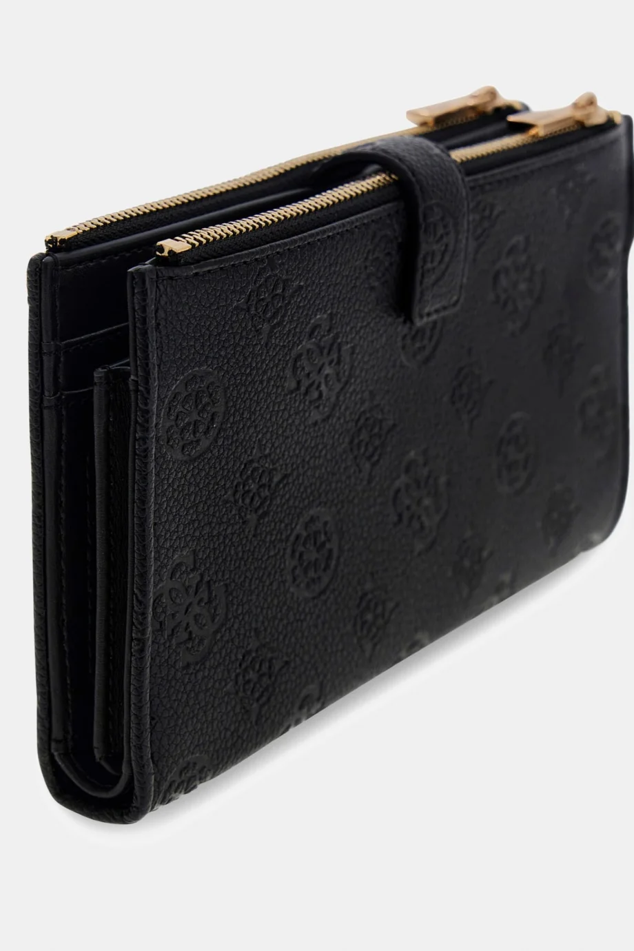 Guess Anise Çift Fermuarlı Organizer Kadın Siyah Cüzdan SWPD9916157-BLO