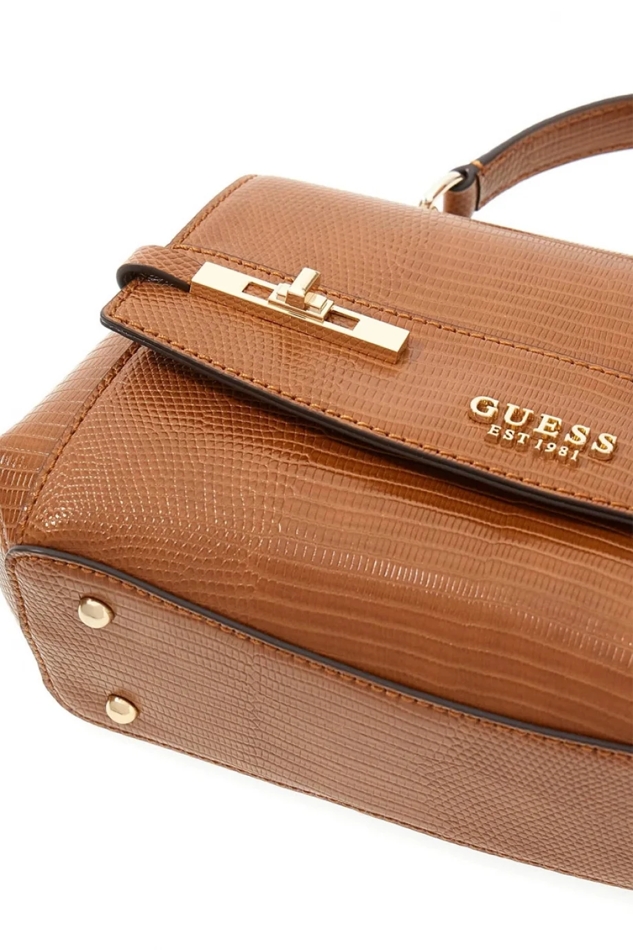Guess Melinda Üstten Saplı Kapaklı Kadın Kahverengi Omuz Çantası HWKL9933200-COG