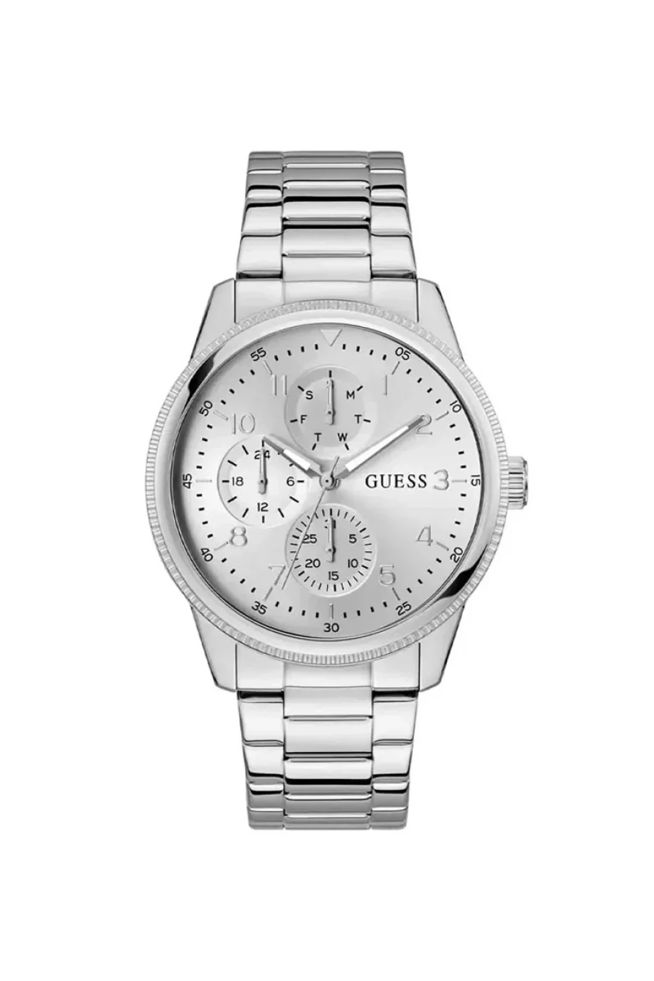 Guess Erkek Gümüş Kol Saati GUGW0970G7