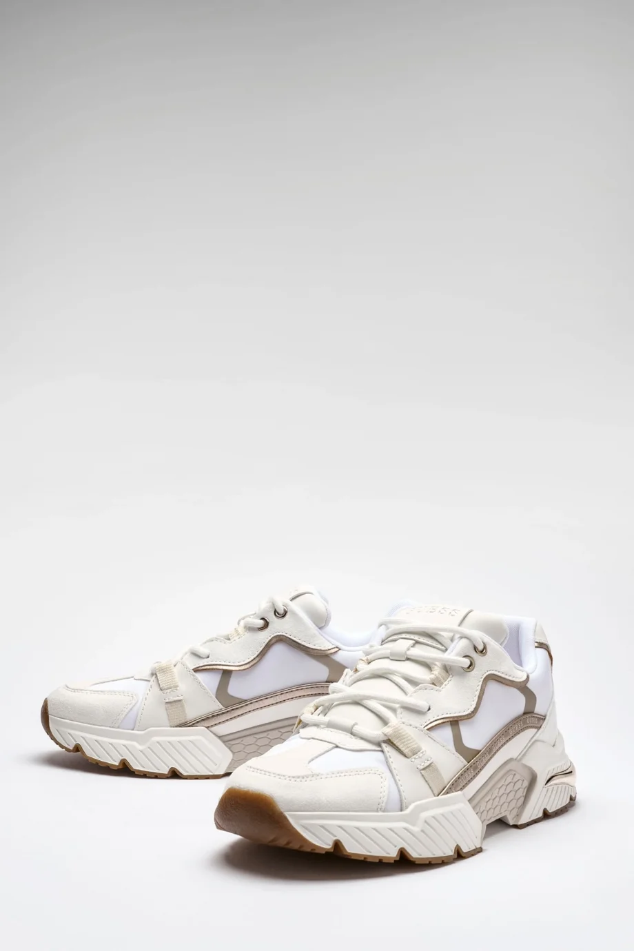 Guess Carrli Kadın Altın Sneaker FLJCR6ELE12-GOLD