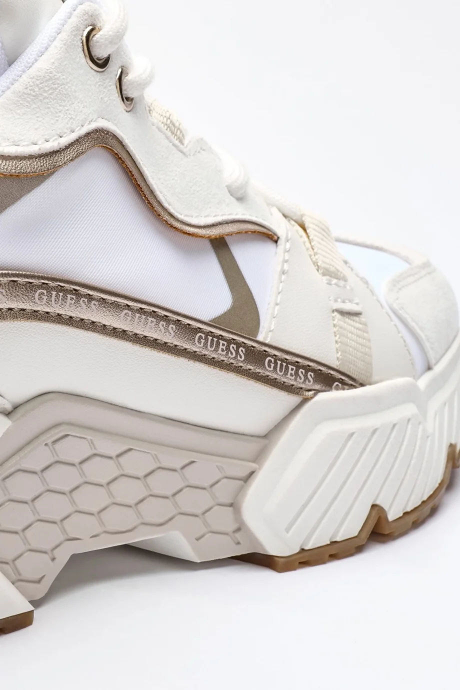 Guess Carrli Kadın Altın Sneaker FLJCR6ELE12-GOLD