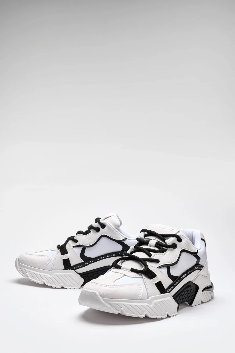 Guess Carrli Kadın Siyah Sneaker FLJCR6ELE12-WHBLK