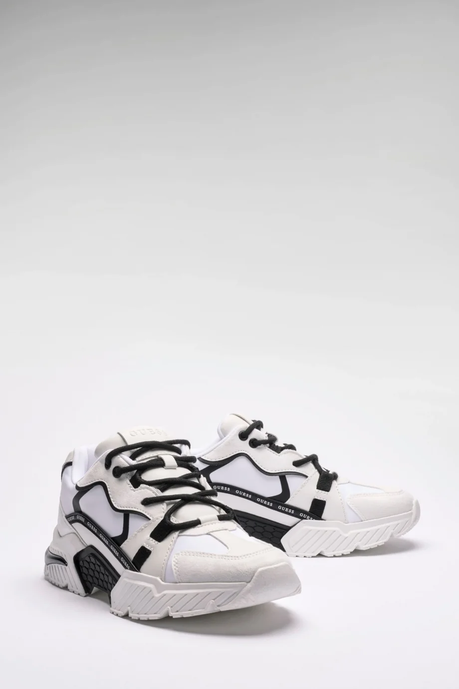 Guess Carrli Kadın Siyah Sneaker FLJCR6ELE12-WHBLK