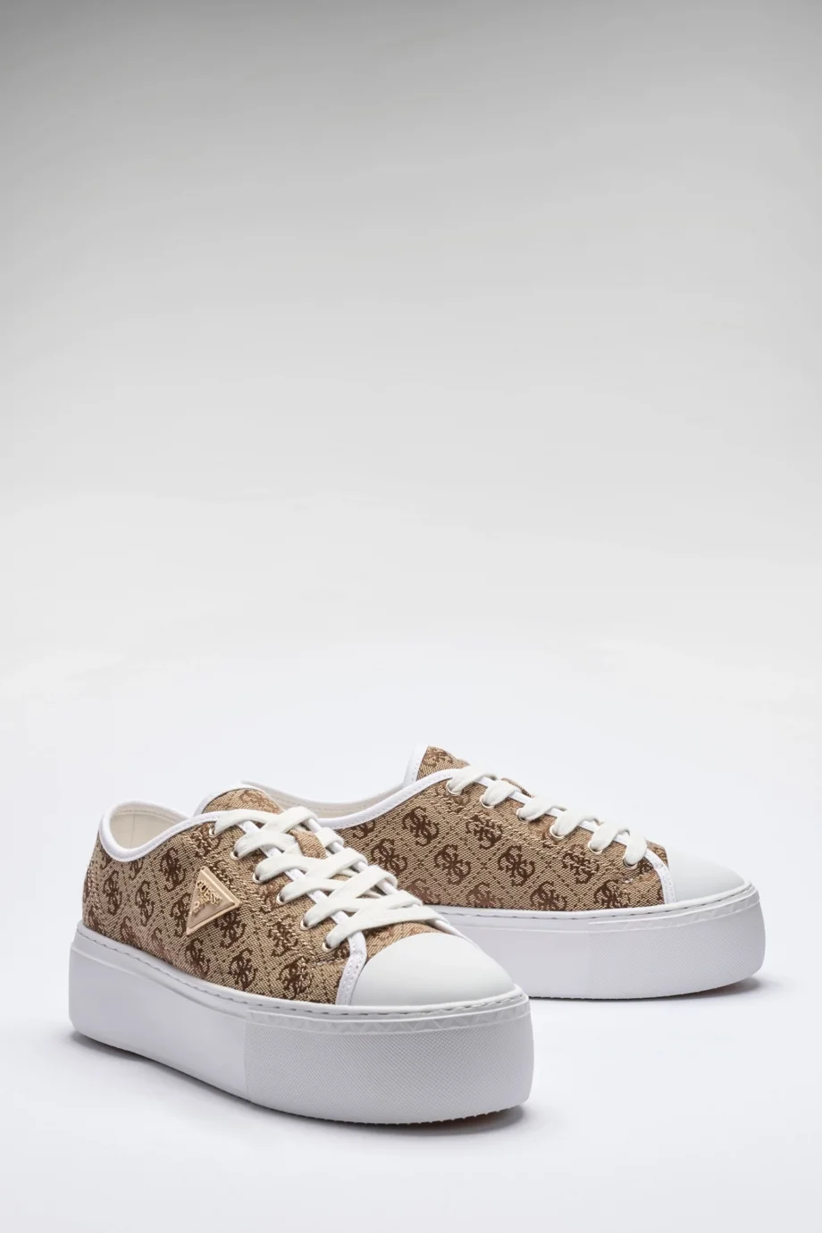 Guess Joezi4 Kadın Kahverengi Sneaker FLJJZ4FAL12-BEIBR