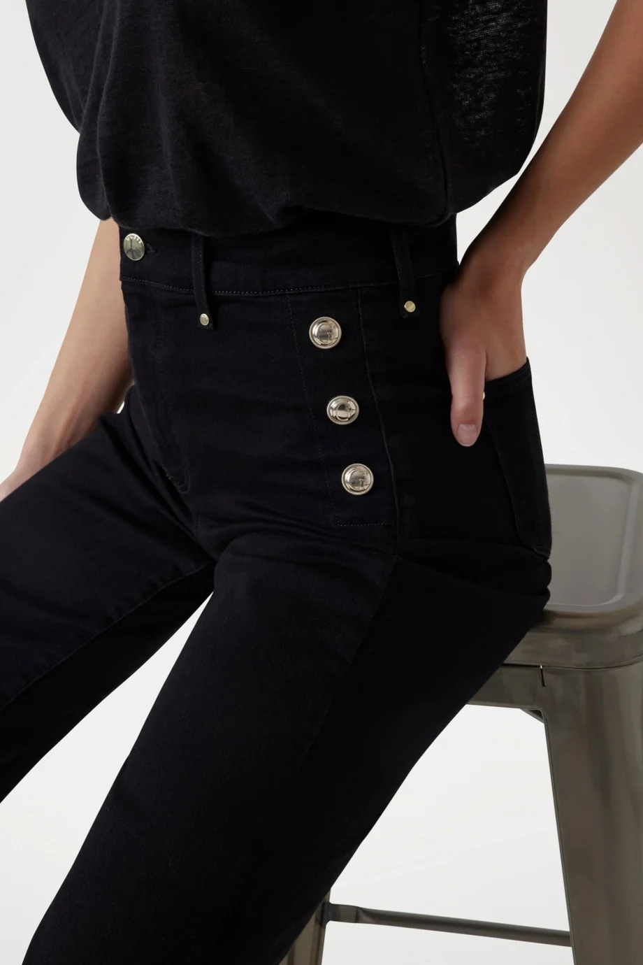 Guess New Faye Kadın Siyah Jeans W5RA0PD4PZ1-CBL1