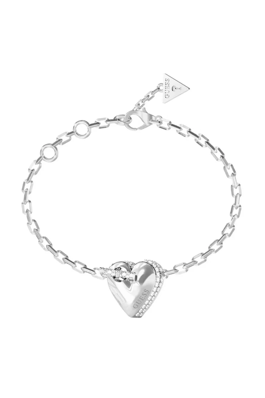 Guess Kadın Gümüş Bileklik JGUJUBB06074JWRHS