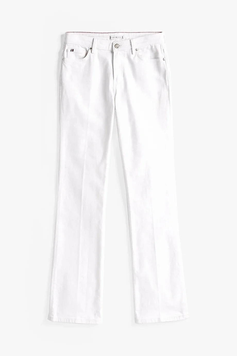 Tommy Hilfiger BOOTCUT RW WHITE Kadın  Pantolon WW0WW44362YCF