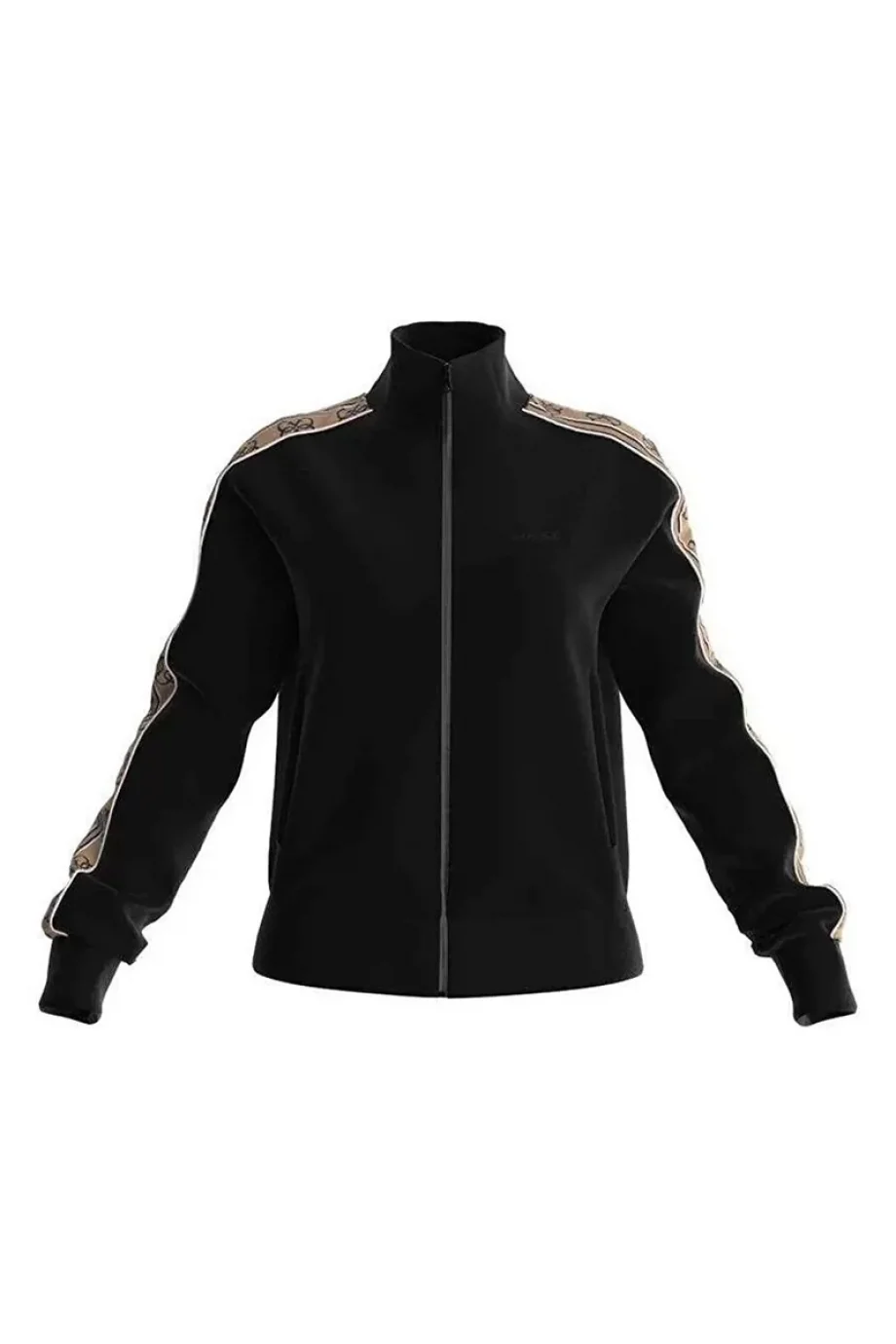 Guess Kadın Siyah Britney Logolu Sweatshirt