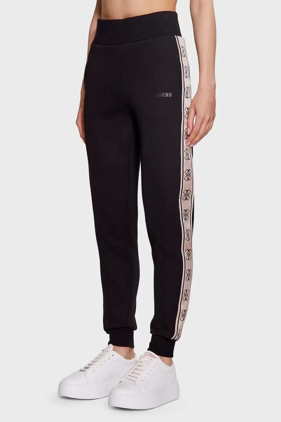 Guess BRITNEY JOGGER Kadın Siyah Eşofman Altı V2YB15KB3P2-JBLK