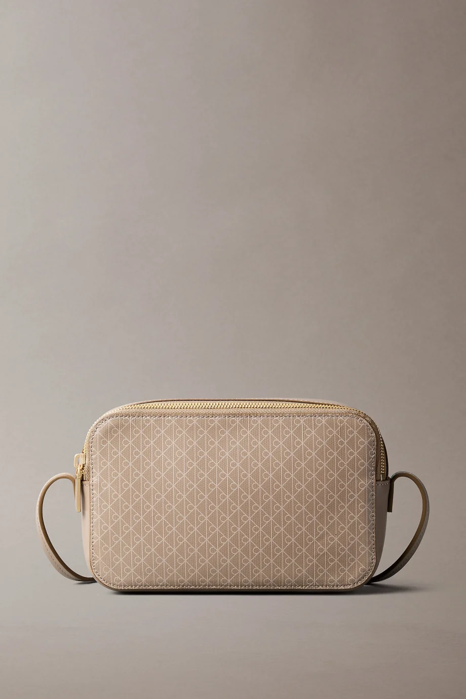 Calvin Klein Amblemli Tamamı Baskılı Uzun Kamera Kadın Haki Çapraz Çanta LV04F3268G-3I6
