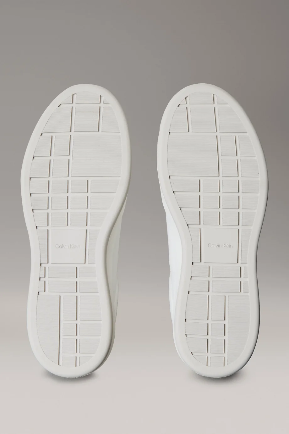 Calvin Klein Basket Cupsole Bağcıklı Deri Karışımlı Kadın Beyaz Sneaker YW0YW02023-0K7