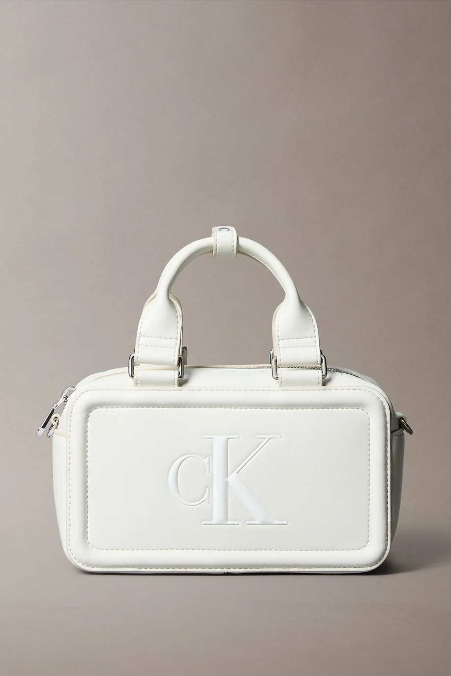 Calvin Klein Bold CK Bauletto Çapraz Askılı Kadın Haki Çapraz Çanta LV04F3411G-FUP