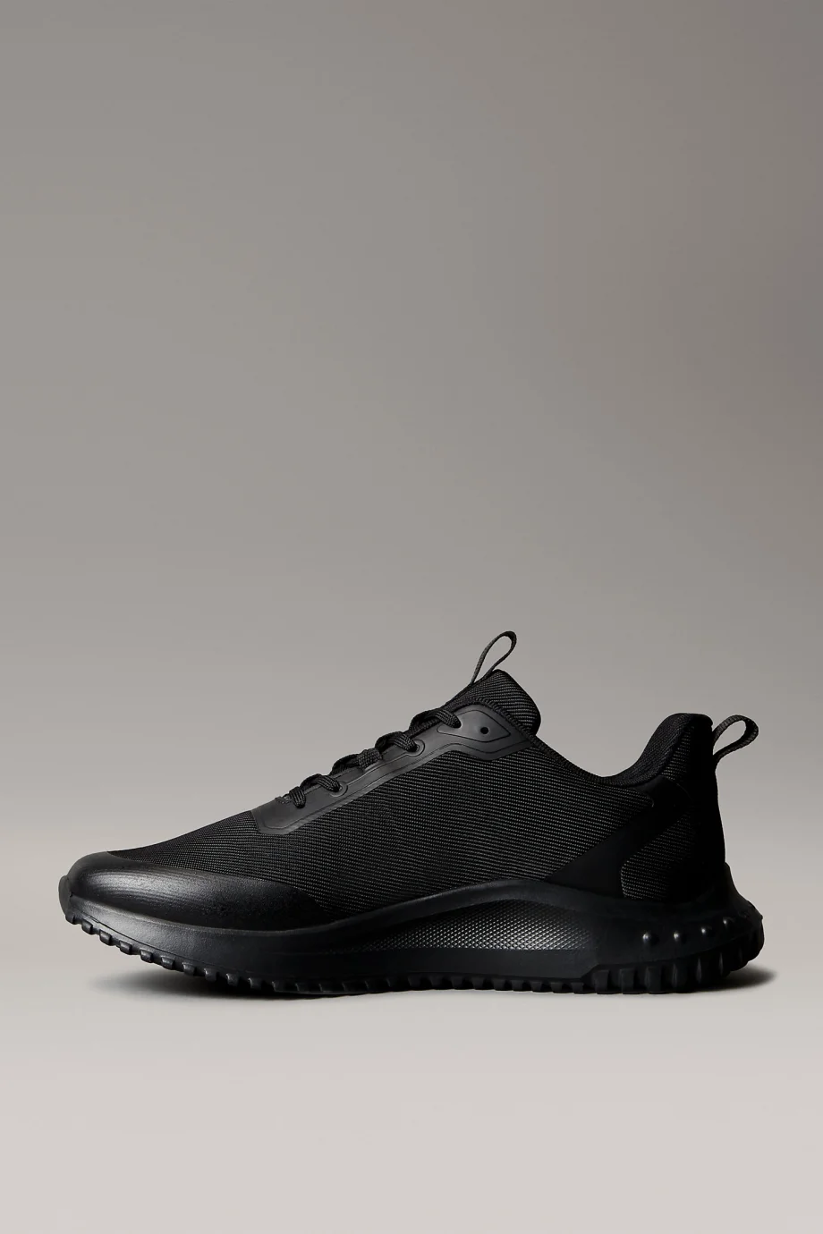 Calvin Klein EVA Runner Bağcıklı Materyal Karışımlı Erkek Siyah Sneaker YM0YM01442-0GJ