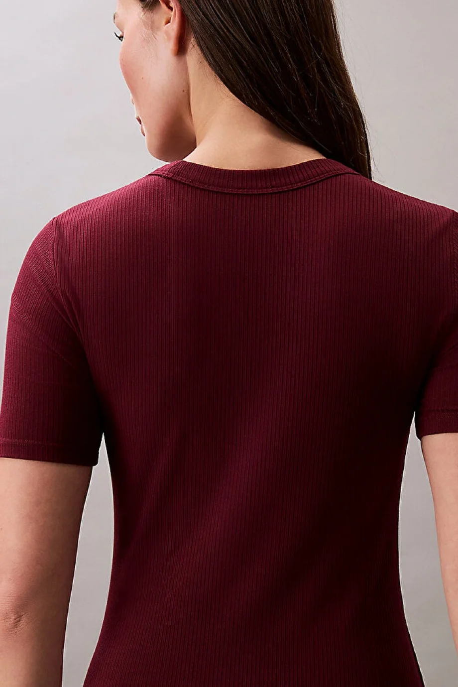 Calvin Klein Rib Kadın Kırmızı Elbise LV044C902G-VLP