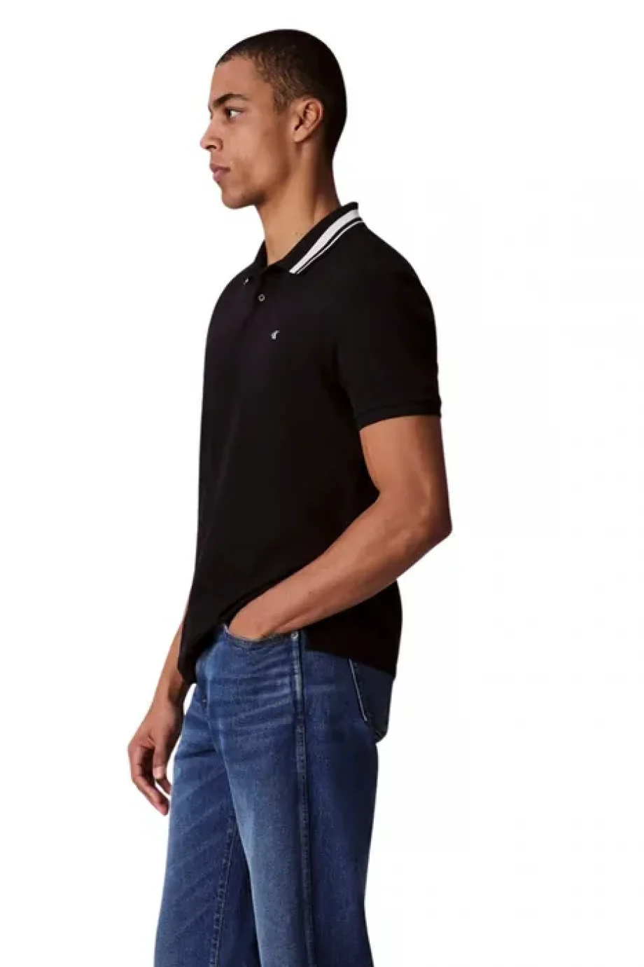 Calvin Klein D2 Collection Erkek Siyah T-shirt LV04RC276G-UB1