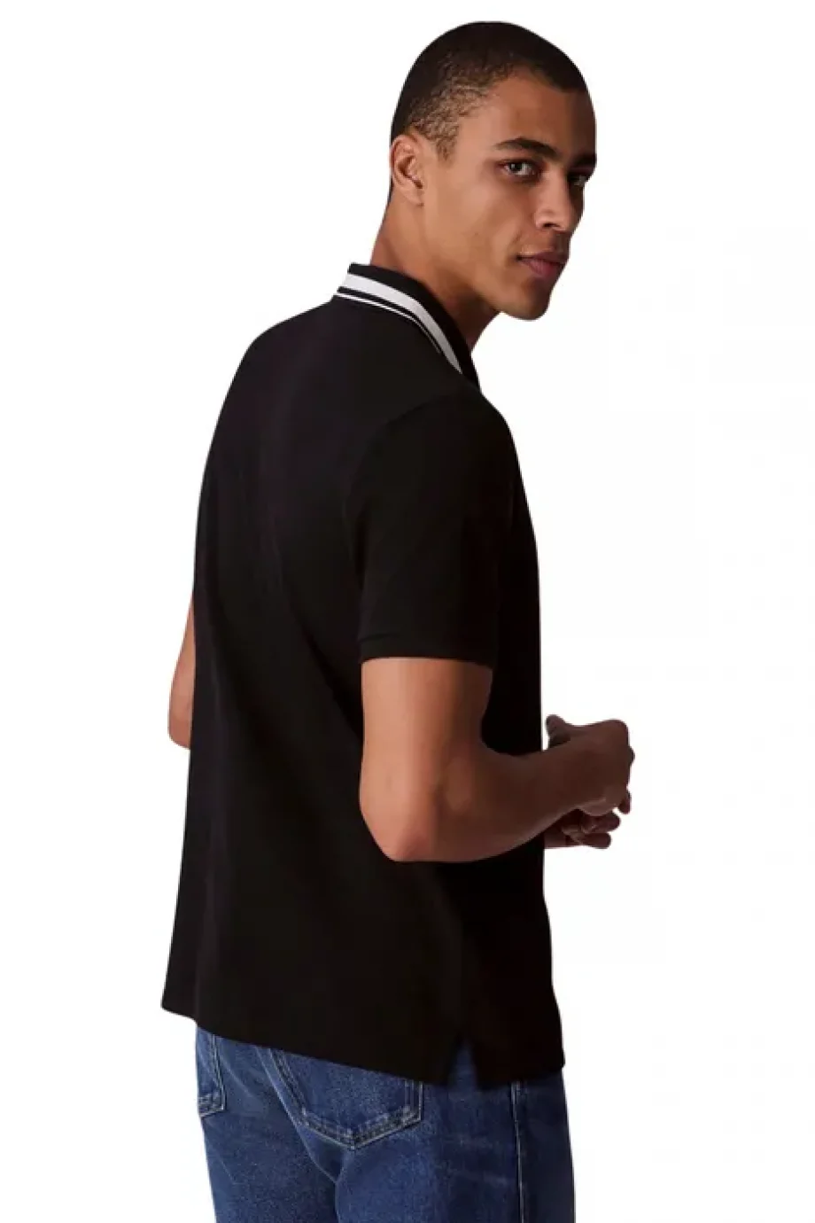 Calvin Klein D2 Collection Erkek Siyah T-shirt LV04RC276G-UB1